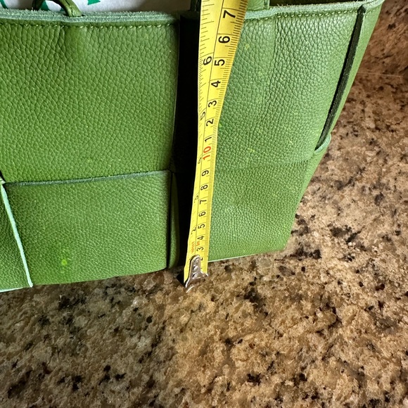 Bottega Veneta Arco Tote Bag small size Green “ Spots” - Picture 10 of 12